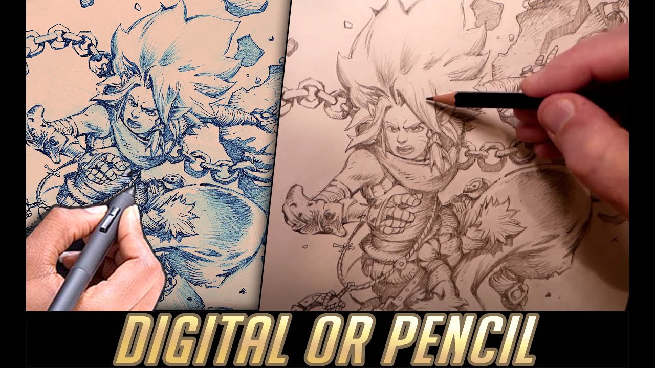 PAPER or DIGITAL art comparisons and advantages