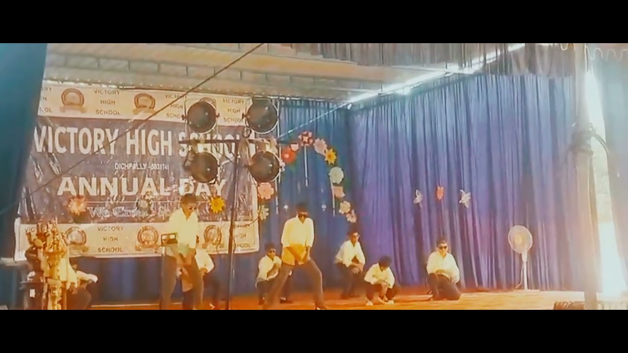 In  Dichpally village in victory high school Annual day celebration 🎉🎉