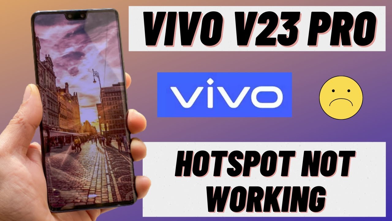 VIVO V23 Pro : Hotspot not working Problem fix