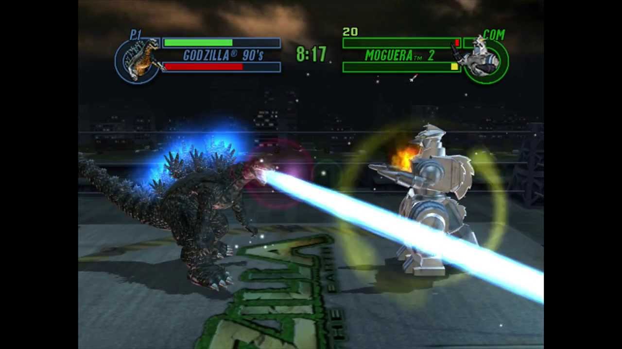 Godzilla: Save The Earth - Godzilla 90's VS. MOGUERA 2 (BOXING RING)