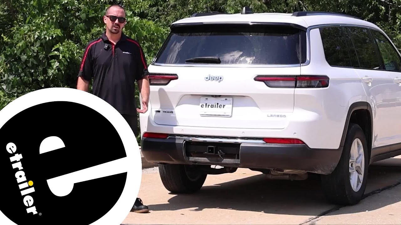 Installing the etrailer Trailer Hitch Receiver on a 2023 Jeep Grand Cherokee L