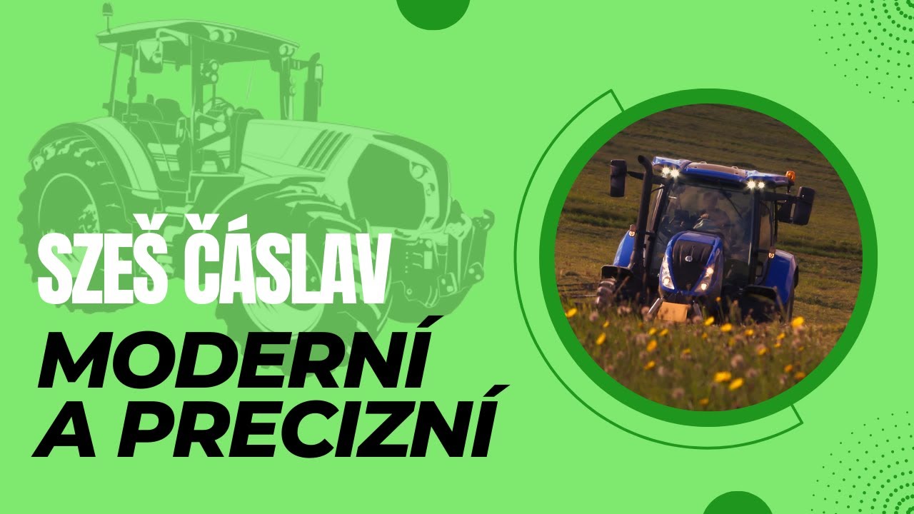 SZEŠ Čáslav | MODERNÍ A PRECIZNÍ 🌽🚜💪