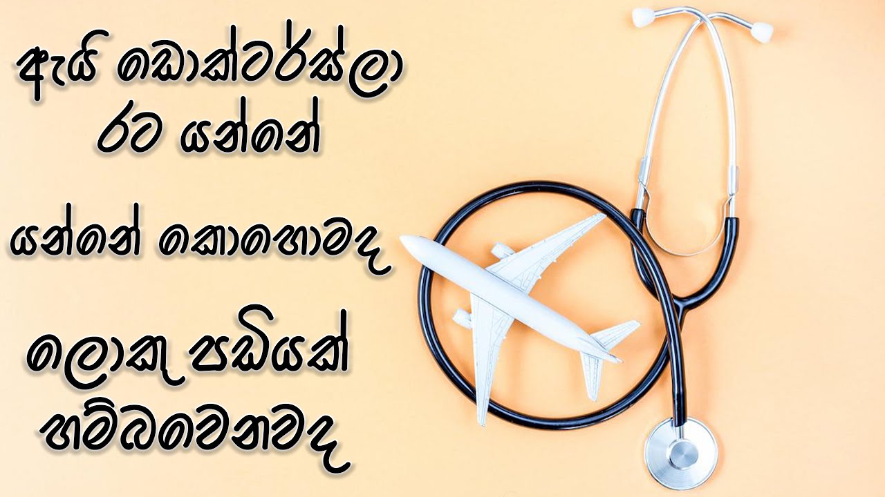 දොස්තර කෙනෙක් වෙලා රට ගිහින් ගොඩක් සල්ලි හම්බ කරන්න පුළුවන්ද | Why are Doctors Migrating (2023)