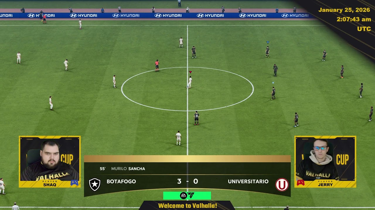 Valhalla Cup 2 - 24/1/2026 - Evening Session