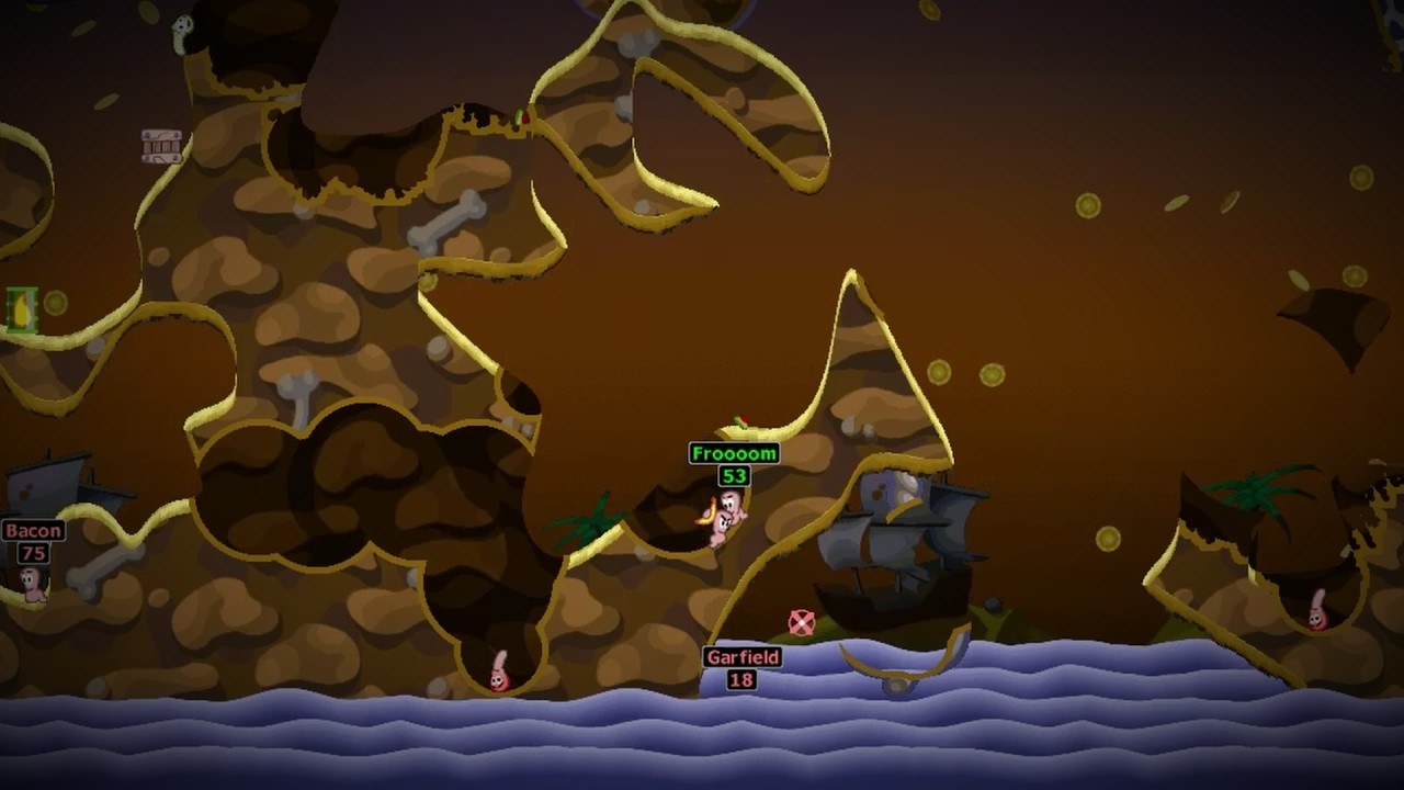 Some Worms Armageddon Gameplay