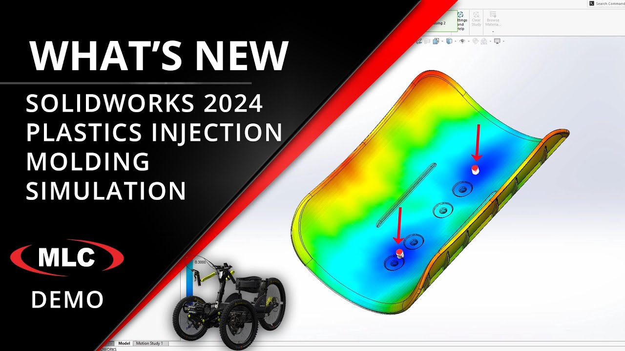 What's New in SOLIDWORKS Plastics Simulation | SOLIDWORKS 2024
