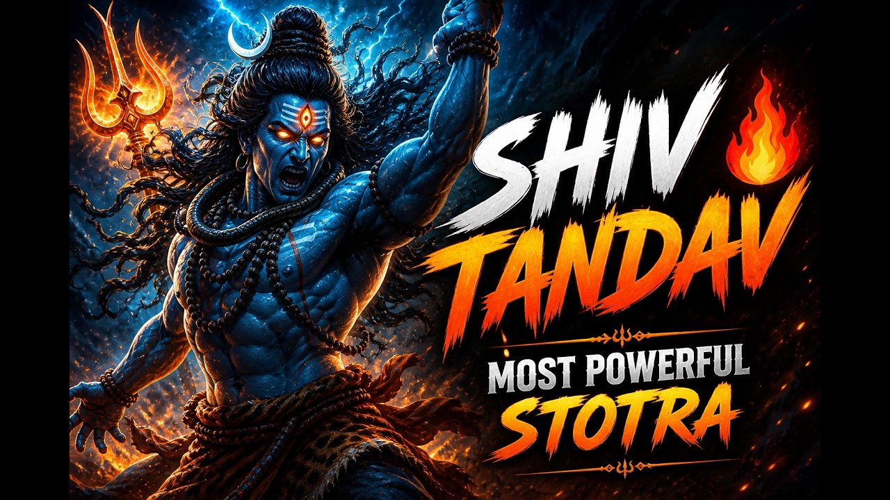 🕉️ SHIV TANDAV STOTRAM — Powerful Chant of Lord Shiva 🕉️