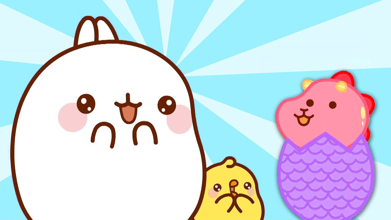 Molang and Piu Piu 🐉 The Dragon 🐉 Cartoon for kids | Cute cartoon shows