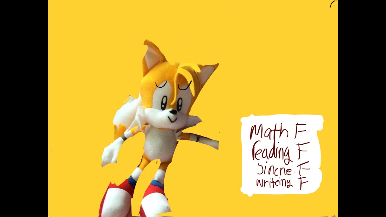 Tails’s bad grades....