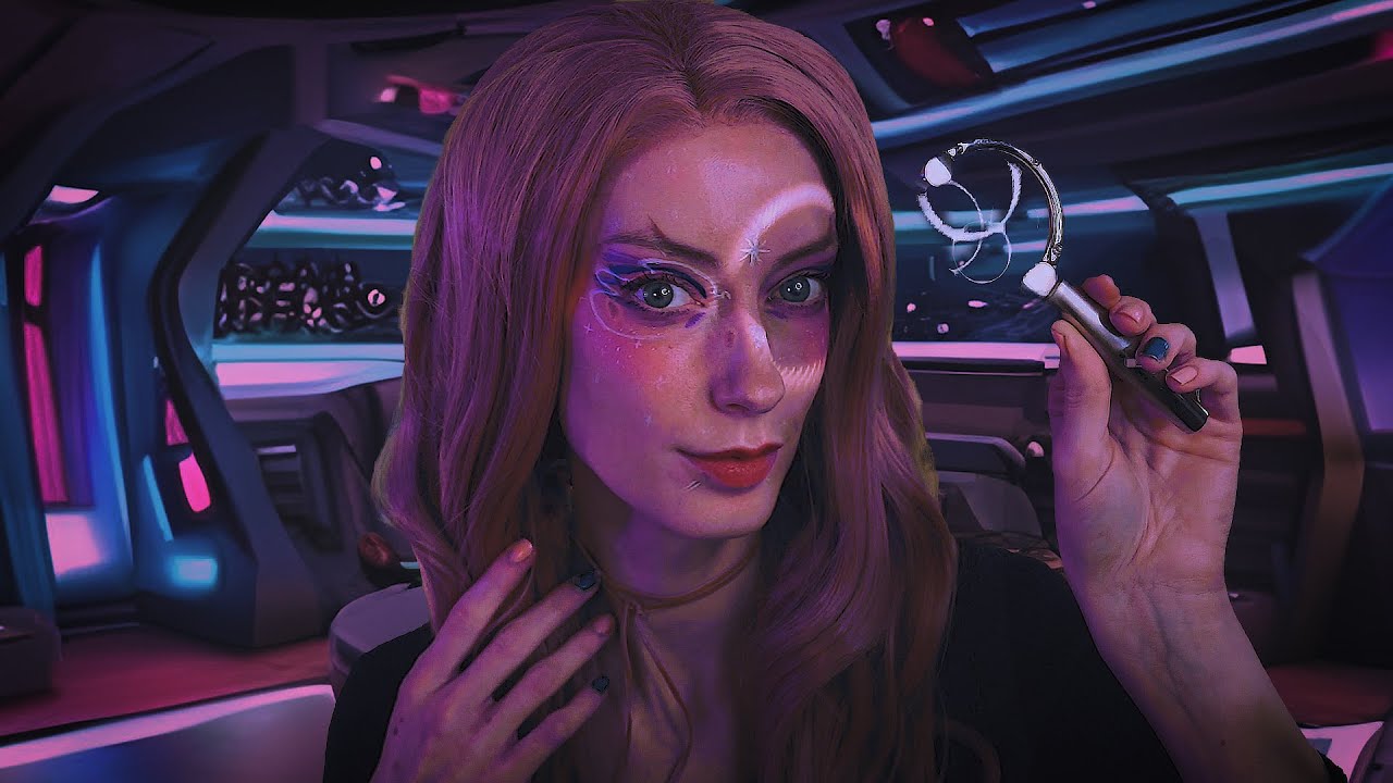 ASMR 💫 Alien Observes You 👁️👄👁️ Personal Attention, Soft Speaking, Inaudible whispers