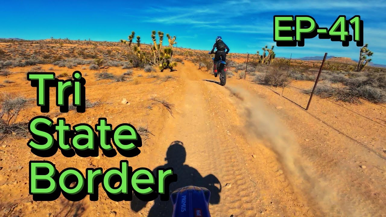 Ripping Down to the Tri State border, 40 mile loop on the YZ250X. EP-41