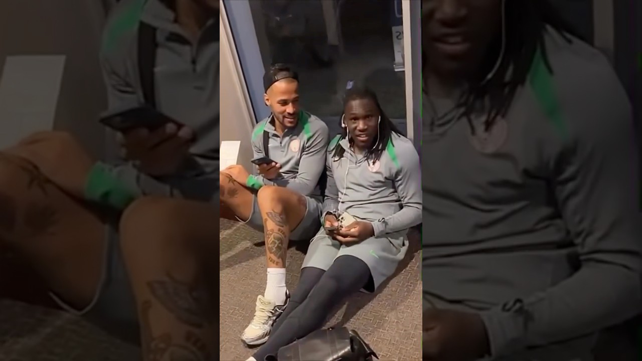 Super Eagles in South Africa Airport #supereagles #nigeriavssouthafrica #football #shorts