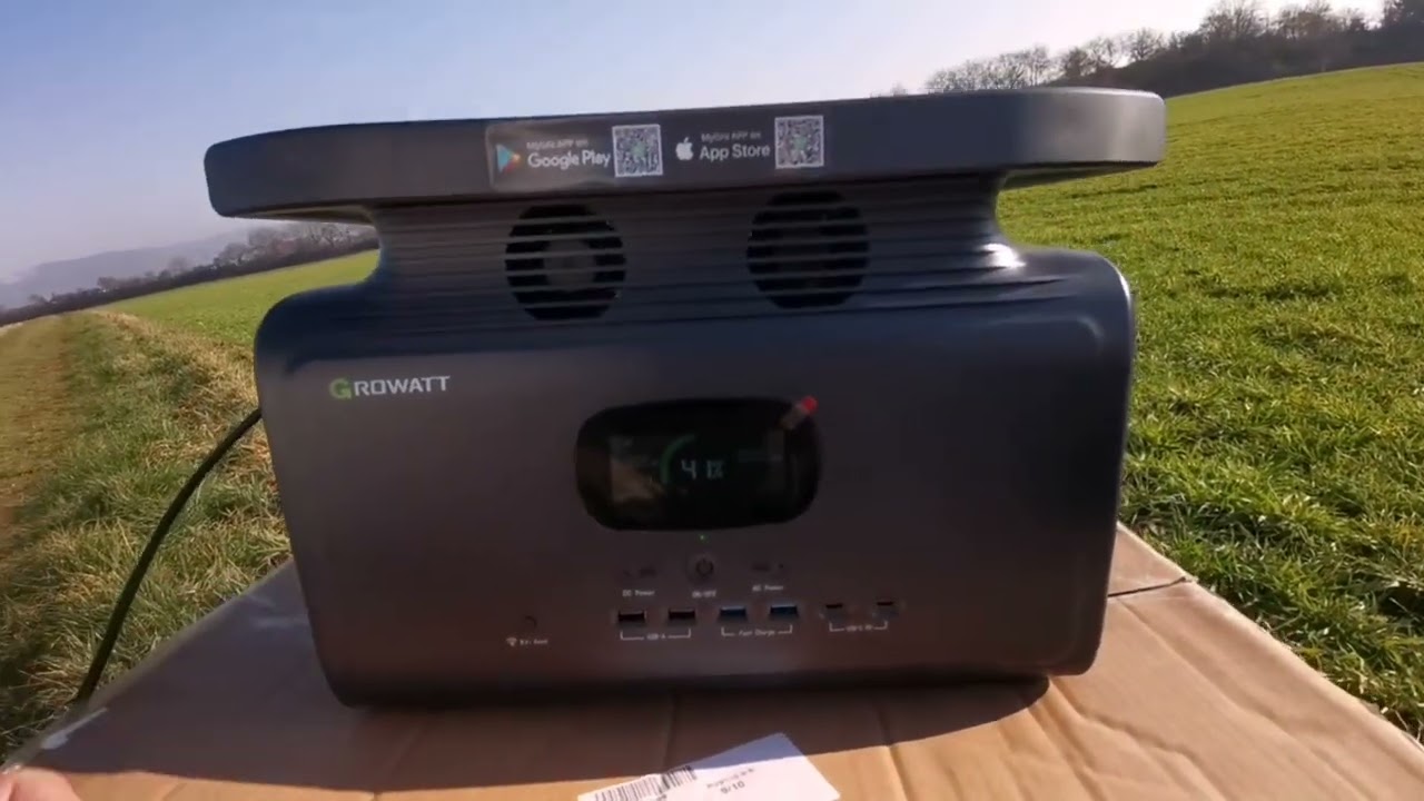 Growat Infinity 1500 - Outdoor unboxing - ein fast perfekter Balkonkraftwerk Speicher