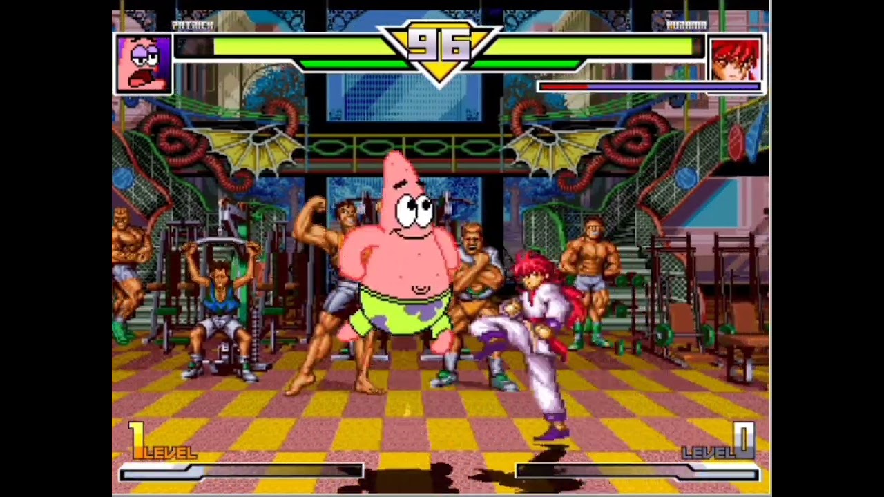 Rock Rune M.U.G.E.N. Battles #19- Patrick Star VS Kurama