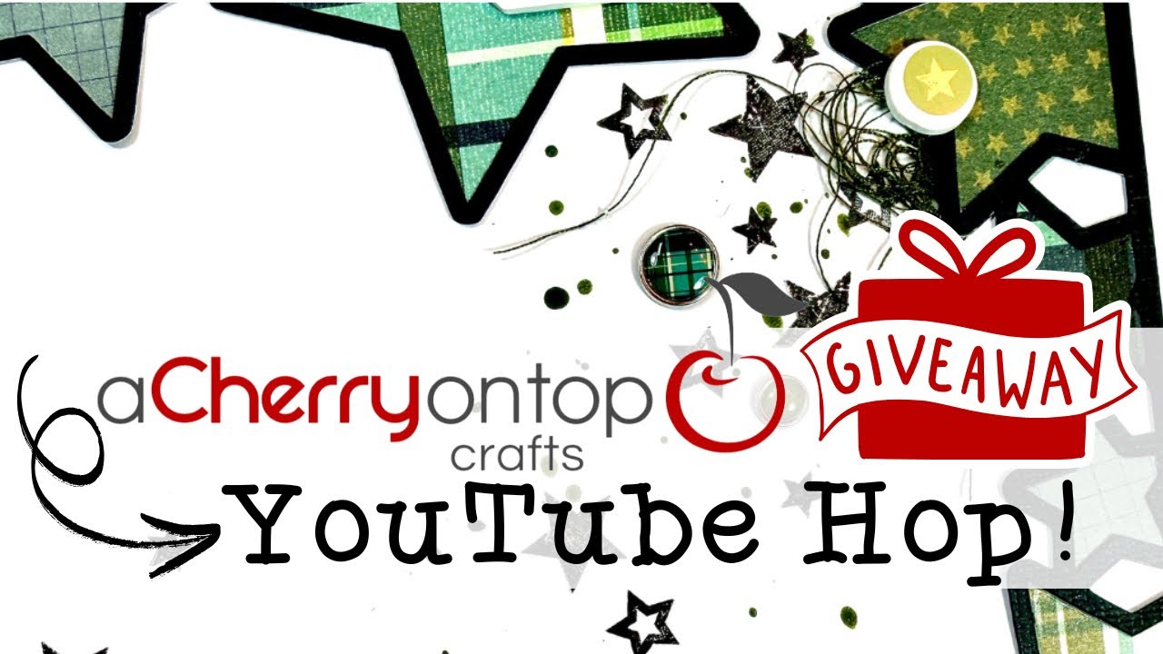 🍒 GIVEAWAY HOP! How to: Scrapbooking Monochromatic!  @ACherryOnTopCrafts ​