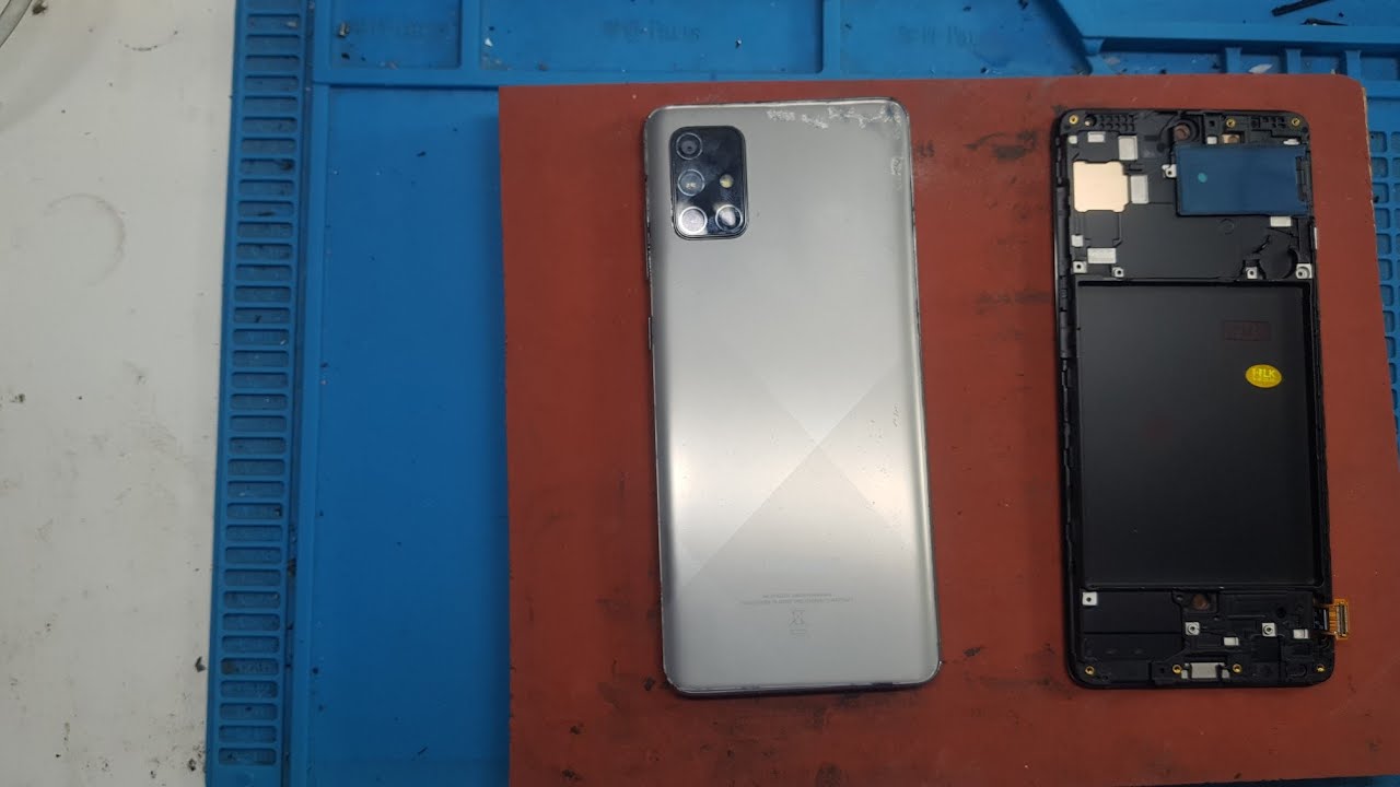COMO TROCAR A TELA COMPLETA DO   SAMSUNG GALAXY  A71 com ARO  ?