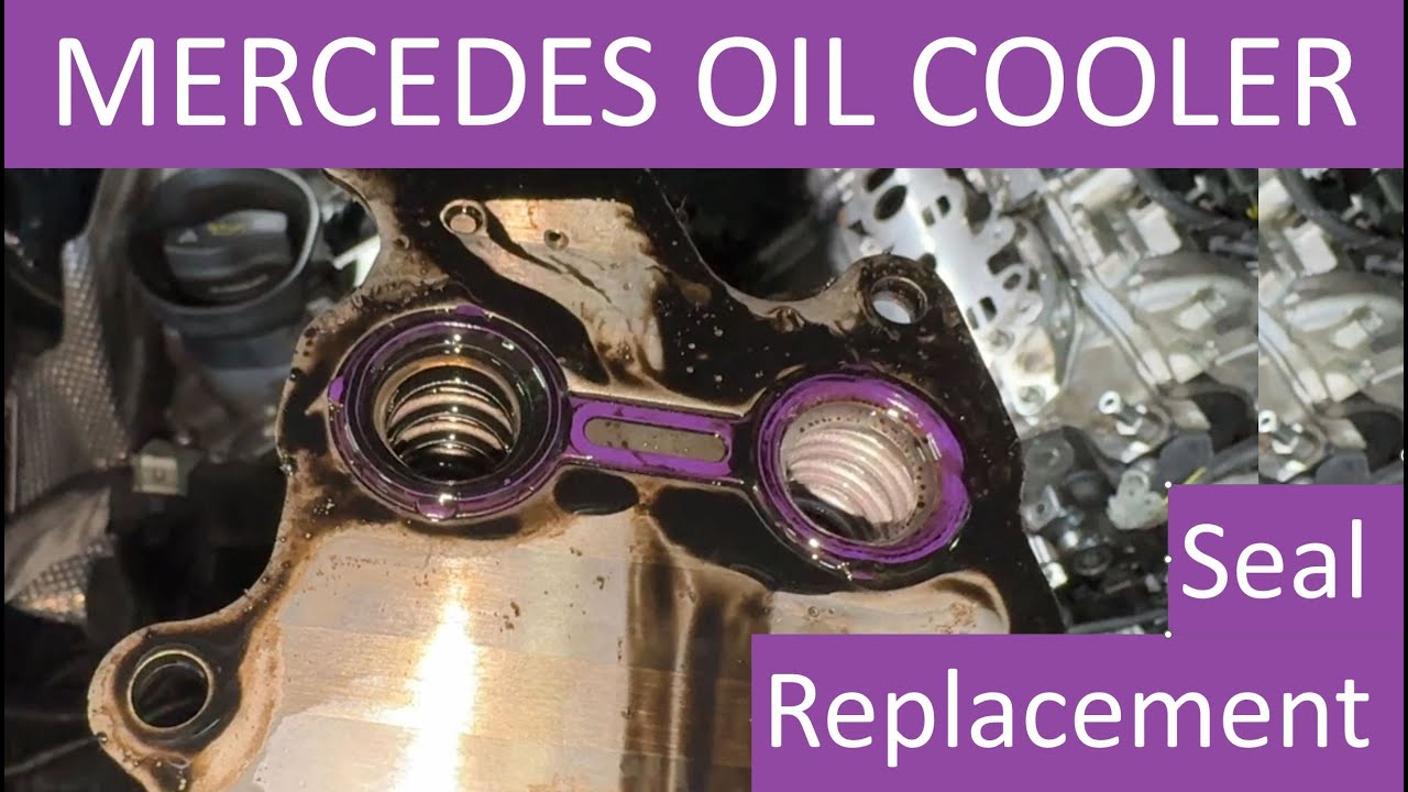 Mercedes Oil Cooler Leak - Complete Removal and Reassembly OM642