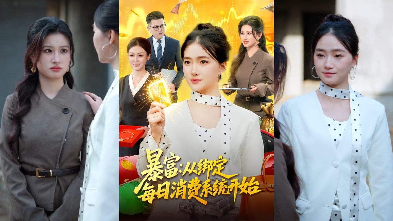 【完整版】董秋怡《暴富：从绑定每日消费系统开始》林晚晚意外绑定印钞机系统，逆袭成千亿商业帝国掌舵人，左手撒钱升级，右手投资捡漏！#短剧 #完結 #蔓蔓書屋 #大结局