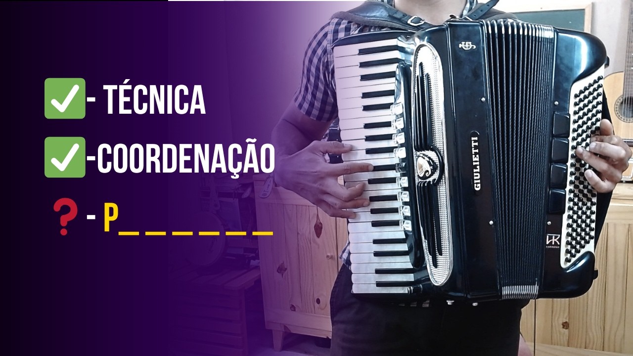 O 3º Elemento Escondido Para Juntar as Mãos na Sanfona