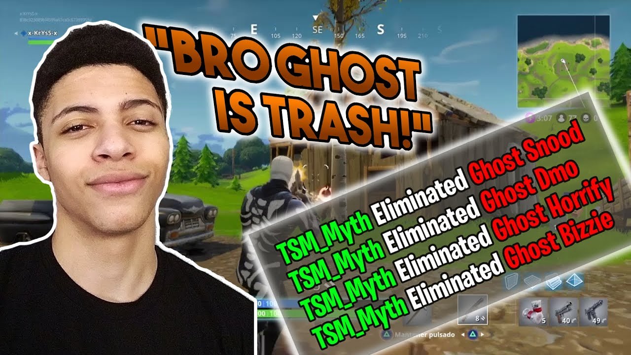 MYTH Kills a WHOLE Ghost Team!! - Fortnite Highlights (Epic Moments / Epic FAILS!) Ep. 1