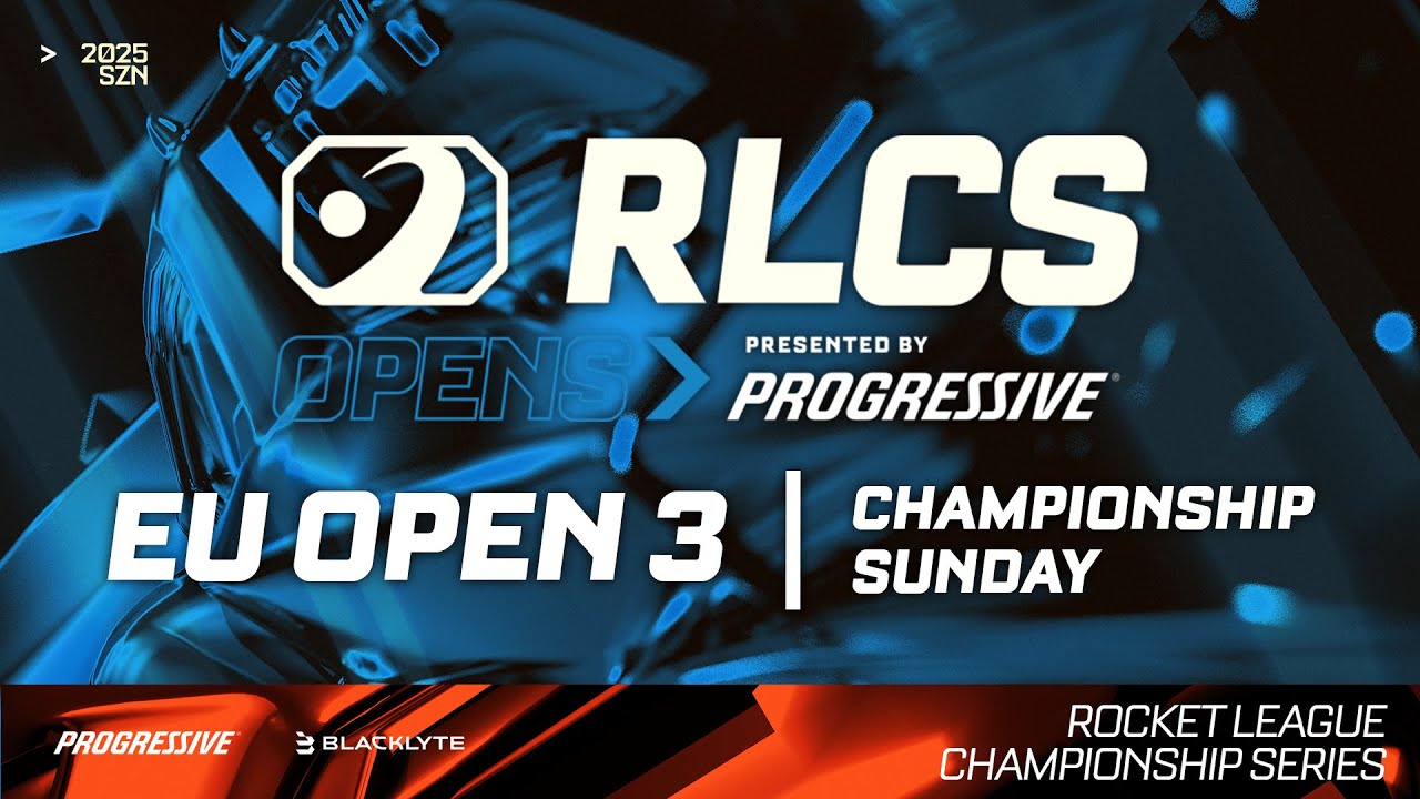 EU OPEN 3 | CHAMPIONSHIP SUNDAY | BIRMINGHAM MAJOR | RLCS 2025