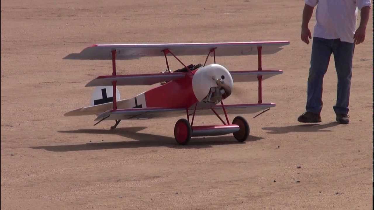 Carl & Robert's Balsa USA 1/3 Scale Fokker DR-1 Triplane Maiden