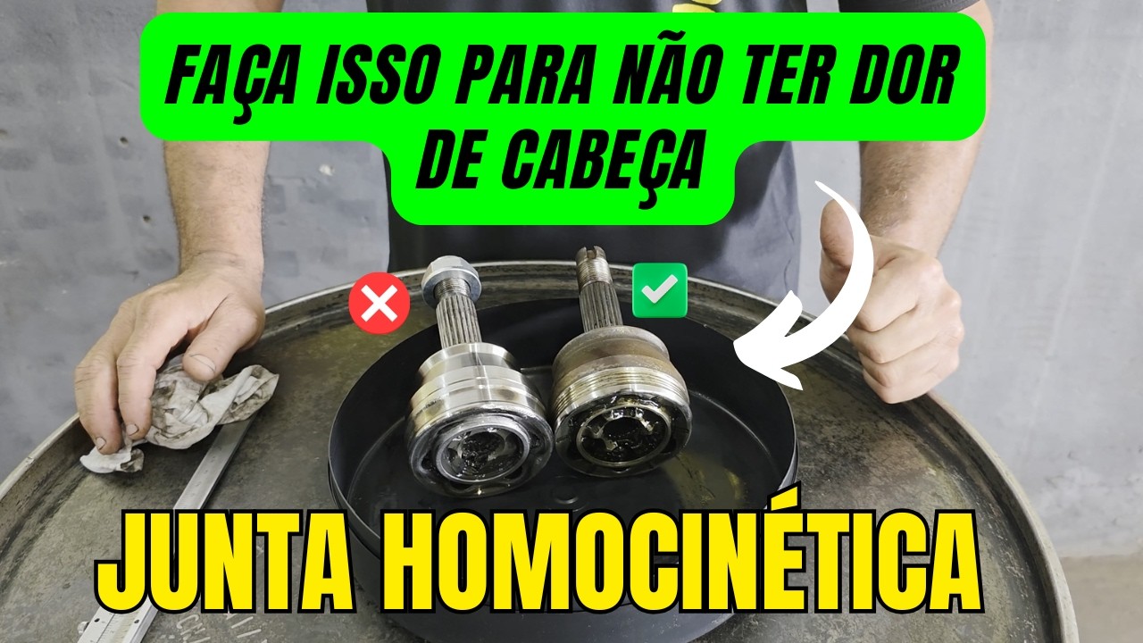 Troca da Junta Homocinética - Veja esse vídeo URGENTE!