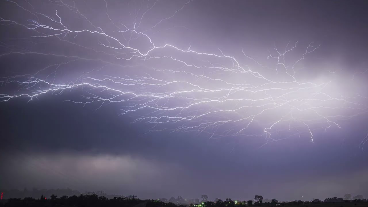 Sulphur, Oklahoma Epic Lightning Show (May 28, 2017)
