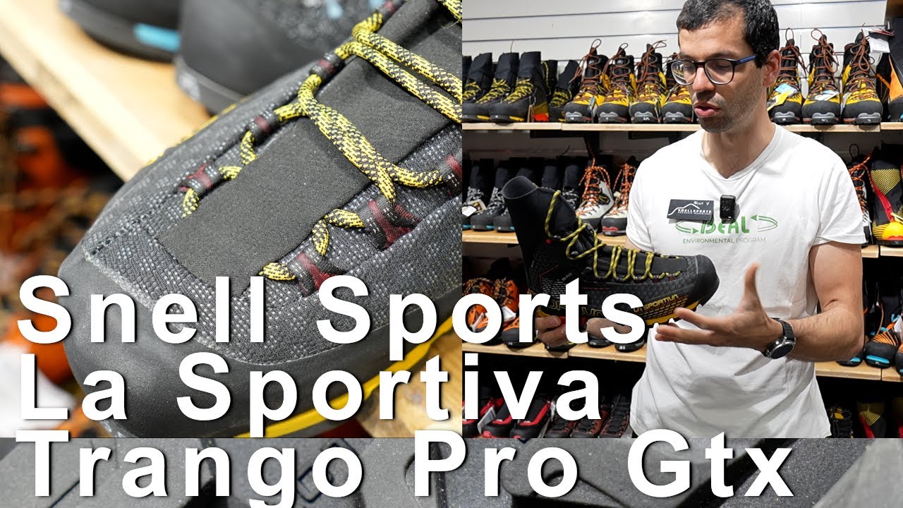 La Sportiva Trango Pro GTX Snell Sports Chamonix mat&eacute;riel montagne alpinisme