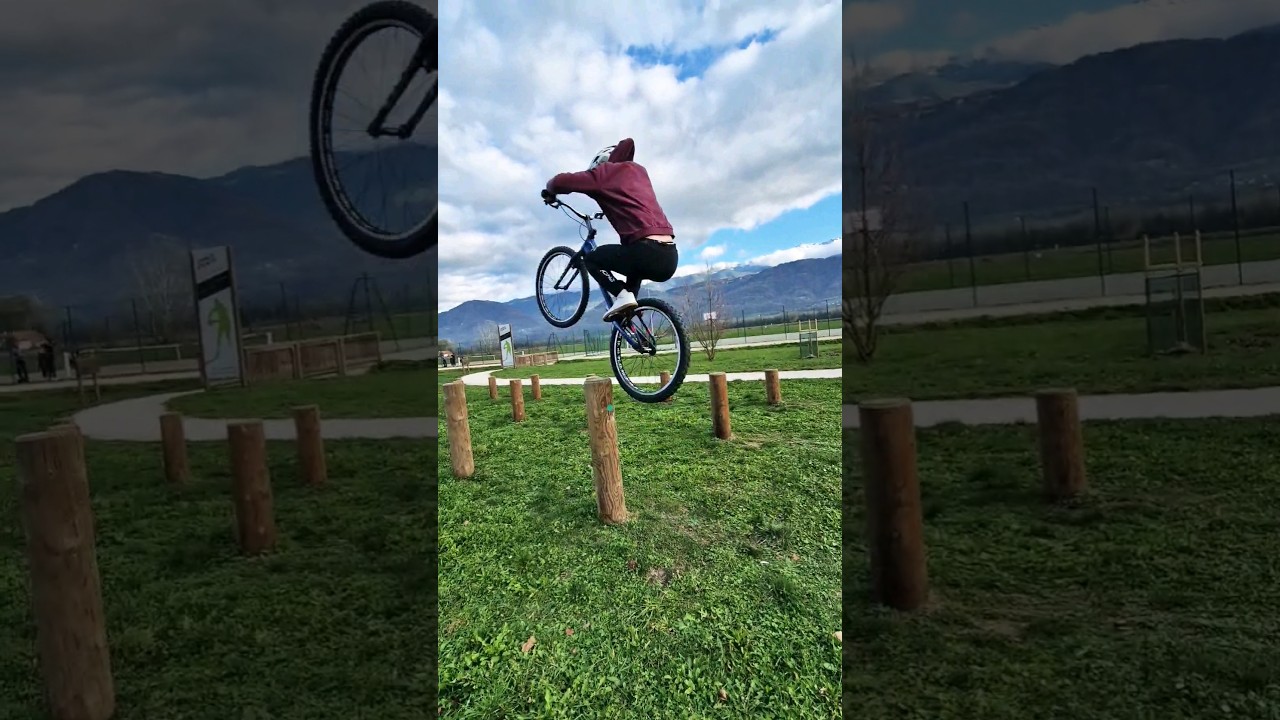 BIKE TRIAL WARRIOR 💪🔥                           #bike #vtt #v&eacute;lo #bici #jump #ride #mtb