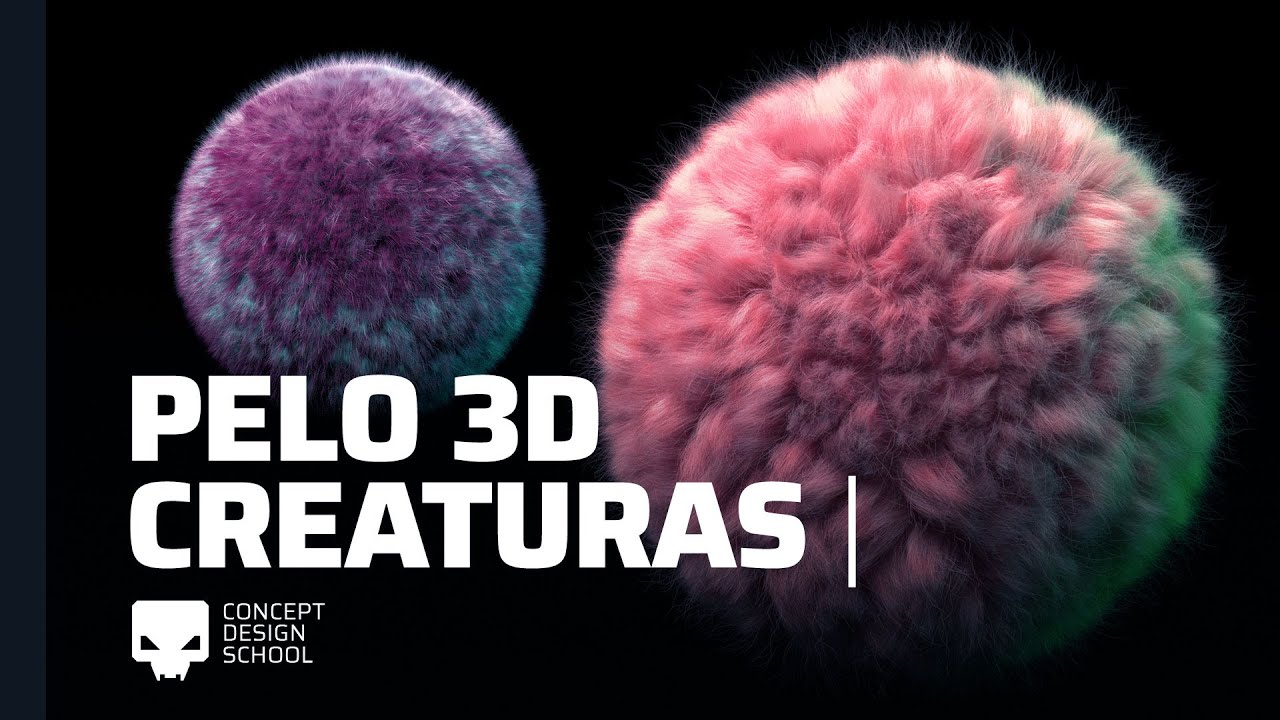Pelo para Creaturas | Blender Tutorial para Concept Art