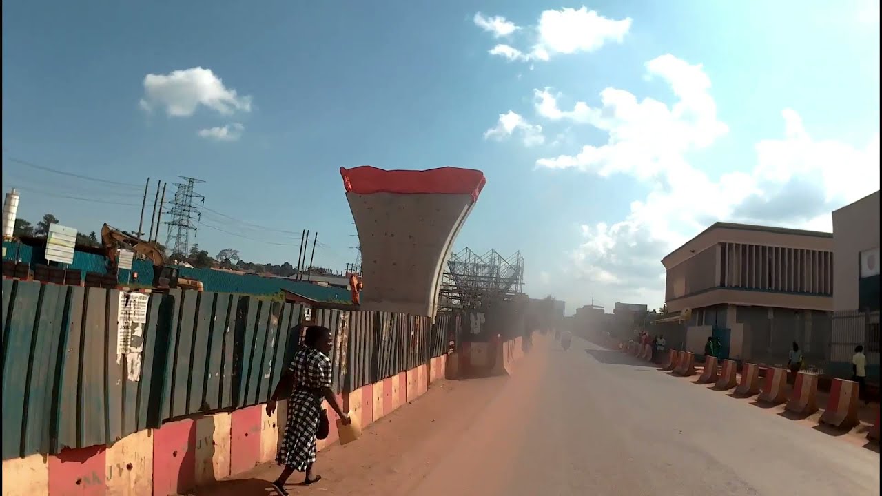 Kampala Flyover Progress 2022 - Uganda's Mega Flyover Construction