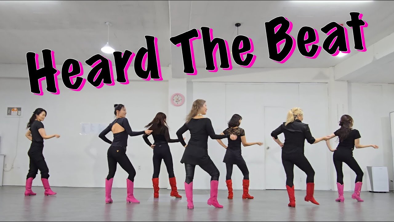 Heard The Beat linedance 라인댄스퀸 안양평촌지부 영상반