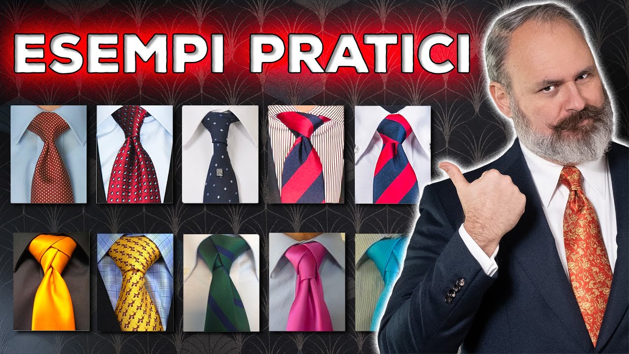 Come scegliere il nodo di cravatta giusto (e non sbagliare più)