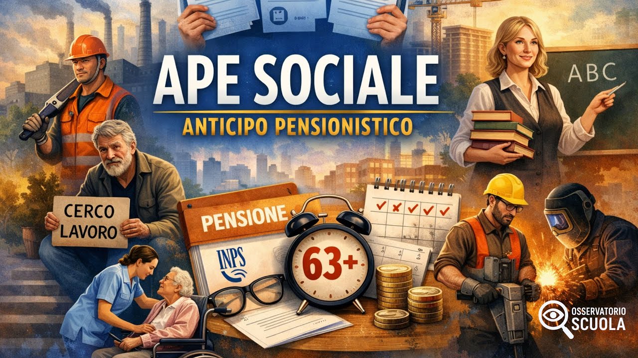 APE Sociale 2026: novit&agrave; su date, requisiti  e come fare domanda all&rsquo;INPS