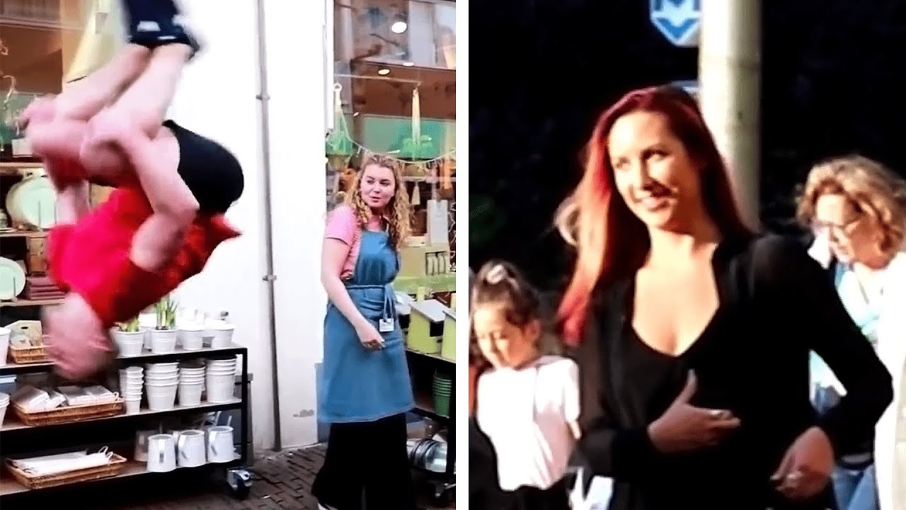 Flips in Public Reaction 2023! Insane Flips in PUBLIC Martin Drumev!