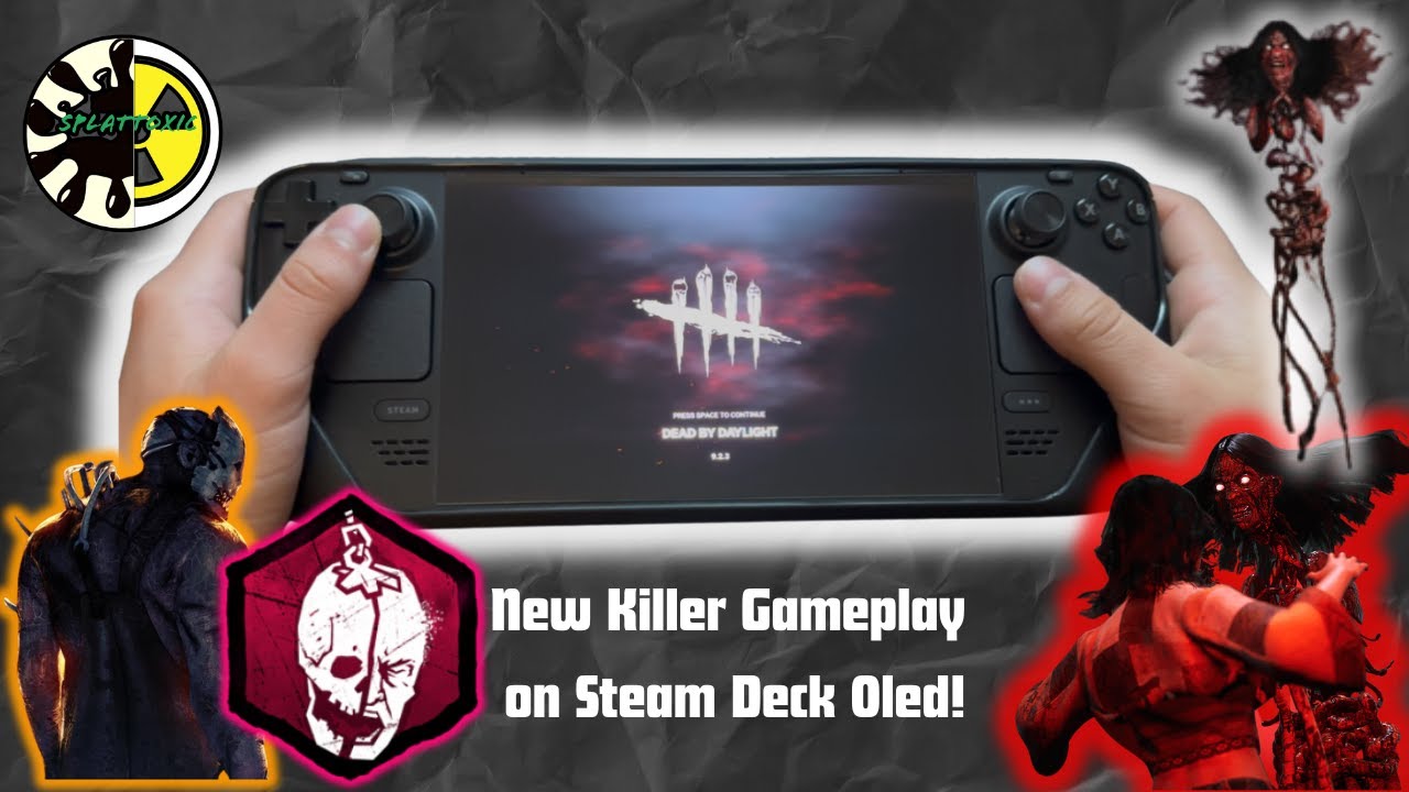 Playing the New Dead by Daylight Killer on Steam Deck Oled!!!