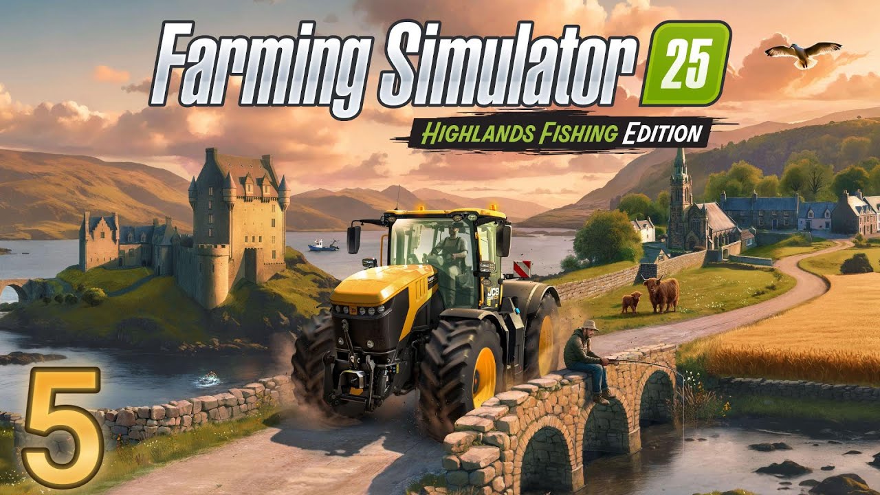 [FS25 Highland Fishing] #5 Bateau et vaches à viande !