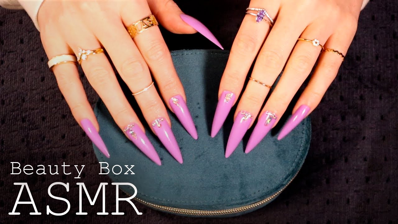 ASMR My Little Box Unboxing (🎧 soft spoken, tapping, scratching)