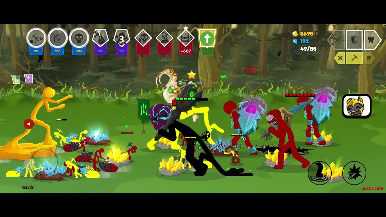 Stickwar stickman saga online War Game 04 03 2026
