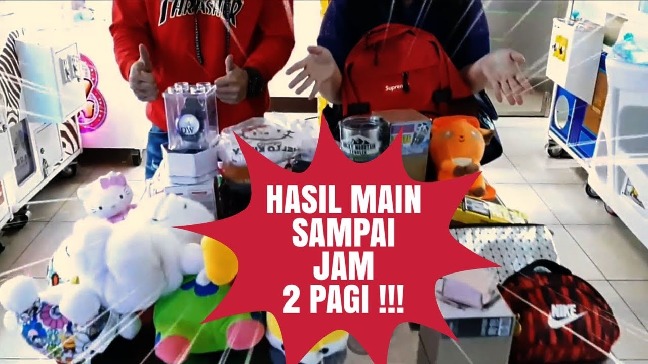HASIL MAIN CAPITTAN SAMPAI JAM 2 PAGI !!!  CLAW MACHINE | 夾娃娃
