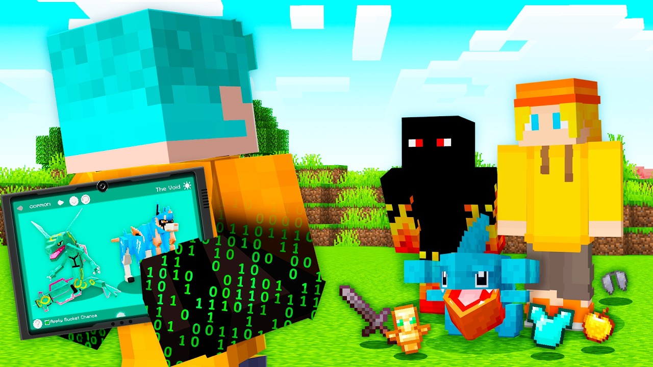 Usei ADMIN na BATALHA POK&Eacute;MON no Minecraft
