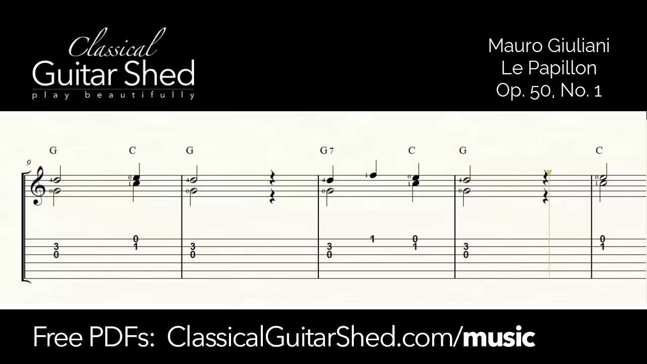 Giuliani: Op. 50 No. 1 - Free Sheet Music