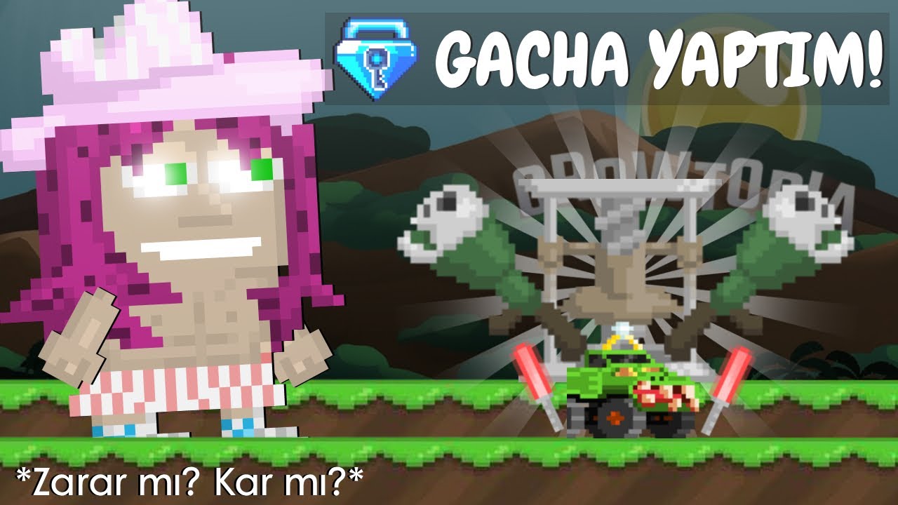 1 BGL Gacha Yaptım (PİŞMANLIK) / Growtopia Türkçe