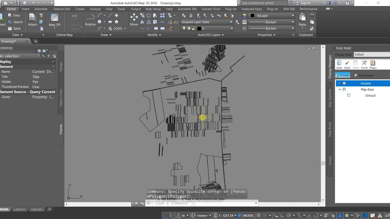 How to load a SHP file and display its attribute data in AutoCAD