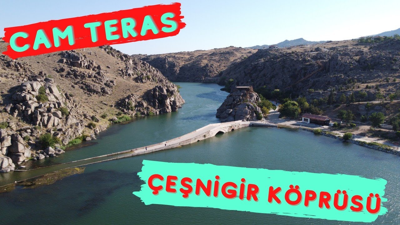 Kırıkkale Tarihi Çeşnigir Köprüsü ve Cam Teras Drone Çekimleri