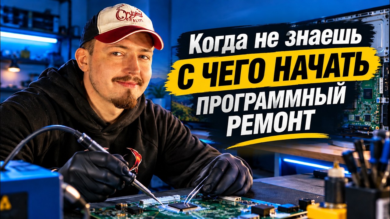 ✅ Как заменить и прошить EMMC на телевизоре? На примере Toshiba 50C350LE 📺