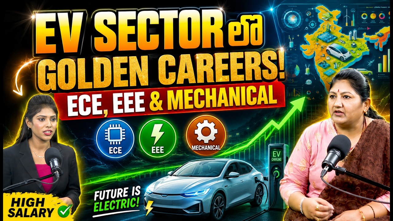 EV Sector లో Golden Careers! ECE , EEE , AND MECHANICAL | Prime9 Education