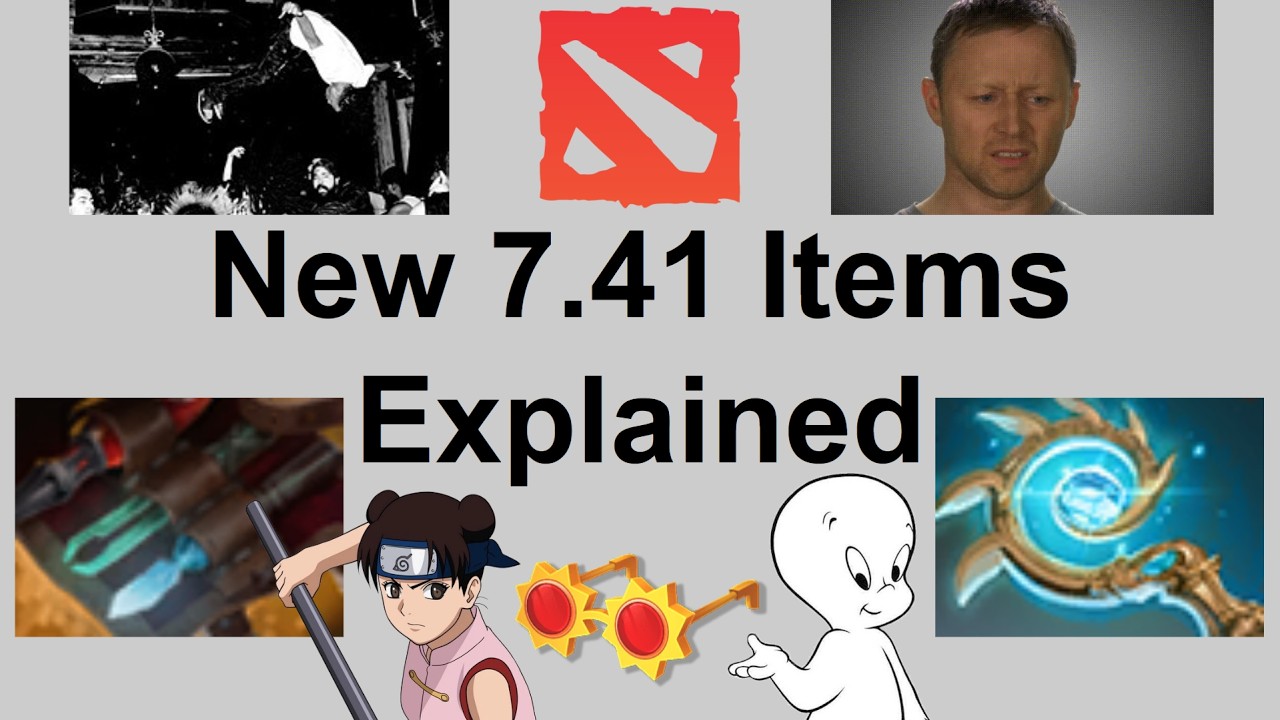 All The New 7.41 Items Explained