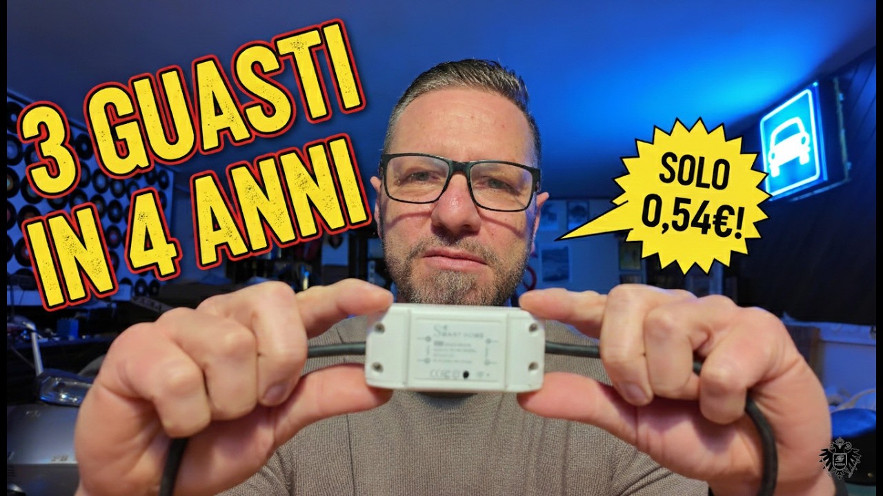 Vincere l’Obsolescenza: Ho riparato questo Smart Switch wifi con pochi centesimi!
